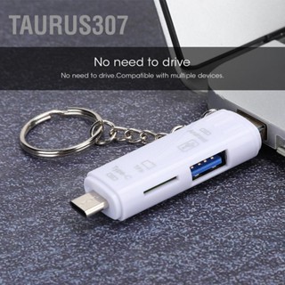  Taurus307 5 in 1 Type C OTG USB2.0 เครื่องอ่านการ์ดอเนกประสงค์การ์ดหน่วยความจำอะแดปเตอร์การ์ดหน่วยความจำไมโคร