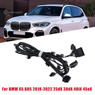 ชุดสายไฟกันชนหน้ารถยนต์ 61128712283 สีดํา สําหรับ BMW X5 G05 2018-2022