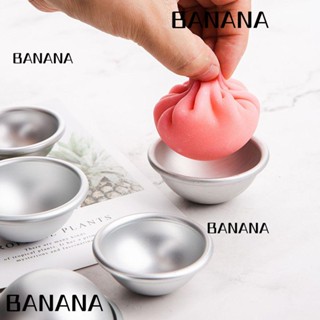 Banana1 แม่พิมพ์ทําขนมเค้ก ทรงกลม แบบครึ่งวงกลม