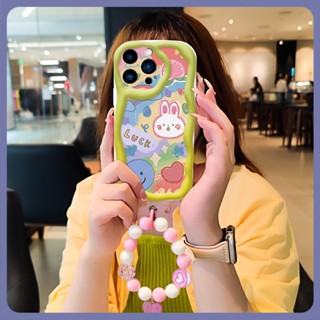 interest trend Phone Case For iphone13 Pro lovely For Girls Wave border Pendants dustproof flower Pendants Heat dissipation