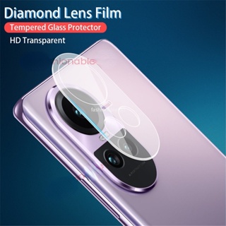 ฟิล์มกระจกนิรภัยกันรอยเลนส์กล้อง HD แบบใส 3D สําหรับ Oppo Reno 10 pro plus 10proplus Reno10 pro Reno10pro