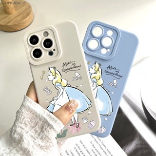 Realme C35 C30 C21Y C25Y C15 C1 เคสเรียวมี สำหรับ Cartoon Girl เคส เคสโทรศัพท์