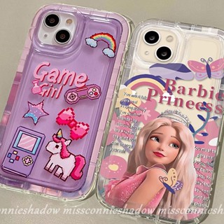 เคสโทรศัพท์มือถือ แบบนิ่ม ลายการ์ตูนยูนิคอร์น สีรุ้ง กันกระแทก สําหรับ IPhone 11 12 13 14 Pro MAX 7Plus X 8 6 7 6S Plus XR XS MAX