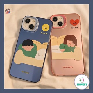 เคสโทรศัพท์มือถือแบบแข็ง กันกระแทก ลายการ์ตูนน่ารัก สําหรับ iPhone 14 Pro Max 13 12 11 Pro Max Xr Xs