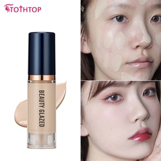 Beauty Glazed Waterproof Concealer Full Coverage Matte Smooth Conceal Dark Circles Scar Acne Skin Face Makeup [TOP]