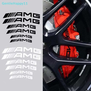 Gentlehappy สติกเกอร์ไวนิล กันน้ํา สําหรับติดตกแต่งรถยนต์ Mercedes AMG คาลิปเปอร์ 6 ชิ้น