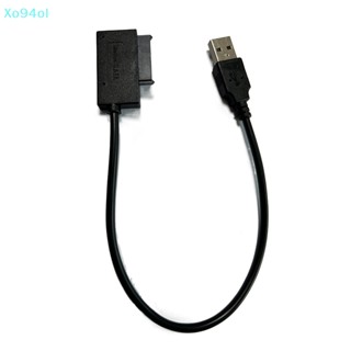 Xo94ol อะแดปเตอร์แปลงสายเคเบิ้ล USB 2.0 Mini Sata II 7 + 6 13Pin สําหรับแล็ปท็อป CD DVD TH