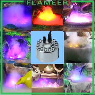 [Flameer] เครื่องทําความชื้นในอากาศ 12 LED EU 220V ปลั๊กหมอก