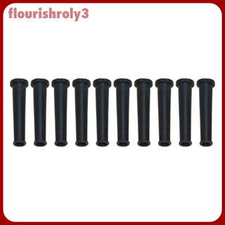 [Flourish] ปลอกยางป้องกันสายเคเบิล น้ําหนักเบา แบบพกพา สําหรับเครื่องตัดสายไฟ 10 ชิ้น