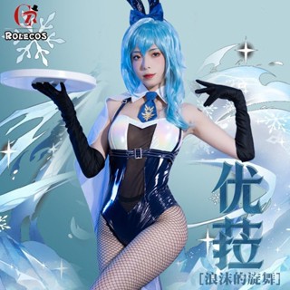 [New Product] Original God cos suit spray Knight cosplay rabbit girl sexy anime game costume c suit womens full set RYZE