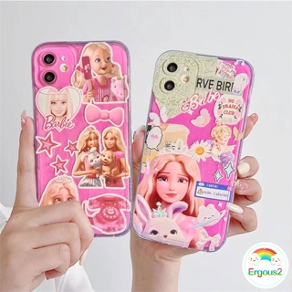 เคสโทรศัพท์มือถือแบบนิ่ม กันกระแทก พร้อมตุ๊กตาบาร์บี้น่ารัก สําหรับ Huawei Y9 Prime 2019 Nova 9 7 7i 7se Pro Nova 5T 4e 3i Y7A Y9s P30 Lite Mate 40 30 Pro Honor 8X