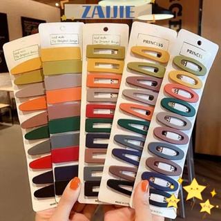 Zaijie24 กิ๊บติดผม พลาสติก กลวง เครื่องประดับผม ปิ่นปักผม สีสัน สวยหรู สําหรับผู้หญิง