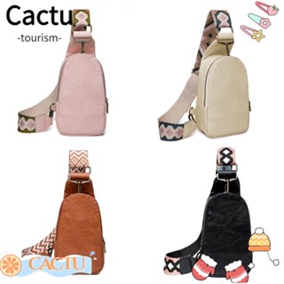 Cactu กระเป๋าคาดอก กระเป๋าเดินทาง สะพายข้าง สําหรับผู้หญิง