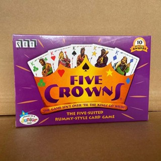 Five Crowns Card Game 5 Suites Classic Original Family Party Rummy Style Play