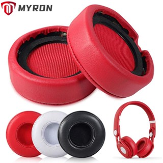 Myron แผ่นโฟมครอบหูฟัง แบบเปลี่ยน สําหรับ Beats MIXR 1 คู่