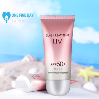 ครีมกันแดด กันน้ํา กันเหงื่อ SPF50+ U6X3 ขนาด 60 มล.