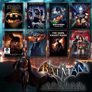 แผ่น 4K หนังใหม่ BATMAN แบทแมนอัศวินรัตติกาล Collection 4K Master เสียงไทย (เสียง ไทย/อังกฤษ ซับ ไทย/อังกฤษ) 4K หนัง