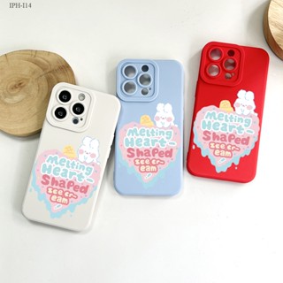 IPhone 14 13 Pro Max Plus เข้ากันได้ เคสไอโฟน สำหรับ Melting Heart เคส เคสโทรศัพท์