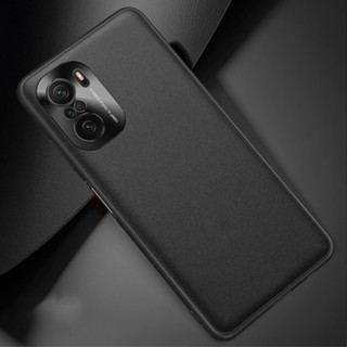 สําหรับ Xiaomi Poco F3 เคสหนัง PU หรูหรา กันกระแทก เคลือบซิลิโคน ป้องกันด้านหลัง