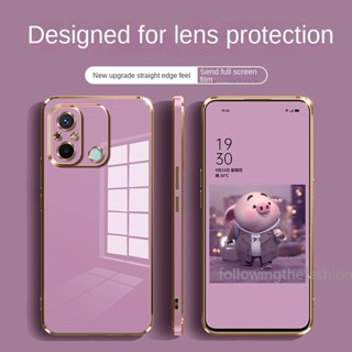 เคสโทรศัพท์มือถือ TPU แบบนิ่ม ขอบตรง กันกระแทก สําหรับ Redmi 12 4G 5G 12C 11A Xiaomi Poco C55 C50 C51