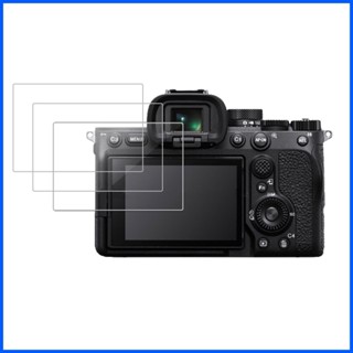 ฟิล์มกระจกนิรภัยกันรอยหน้าจอ LCD 9H 0.3 มม. สําหรับกล้อง SonyAlpha rdath rdath 3 ชิ้น