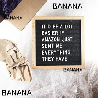 Banana1 บอร์ดตัวอักษร 10x10 นิ้ว สําหรับตกแต่งผนังบ้านฟาร์ม