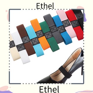 Ethel1 รองเท้าส้นสูง แบบยืดหยุ่น ทรงหลวม สําหรับผู้หญิง 1 คู่