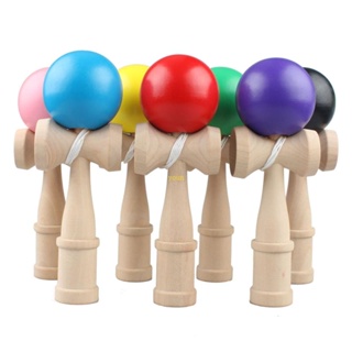 Youn ของเล่นไม้ Kendama ฝึกทักษะยนต์ มือ ตา ดาบ คัพ โยนจับ กีฬา สําหรับเด็ก