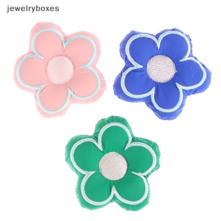 [jewelryboxes] พวงกุญแจ จี้ตุ๊กตาน่ารัก ผ้าฝ้ายถัก รูปดอกไม้ DIY