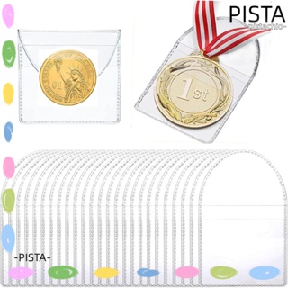 Pista กระเป๋าใส่เหรียญ วัสดุ PVC ใส ขนาดเล็ก