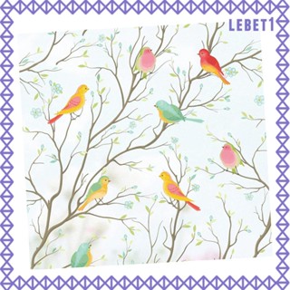 [Lebet] ฟิล์มติดหน้าต่าง ลายนก สําหรับห้องน้ํา ร้านอาหาร บ้าน