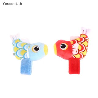 Yescont สายรัดข้อมือ ตุ๊กตาการ์ตูนปลาทอง ยัดไส้ สายรัดข้อมือตบ ของเล่นกอด ของเล่นเด็ก ปาร์ตี้โปรดปราน TH