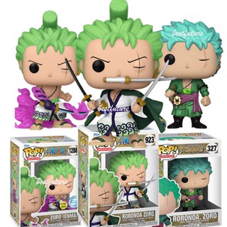 Funko Pop One Piece Roronoa Zoro 923# 1288#327 โมเดลฟิกเกอร์แอคชั่น