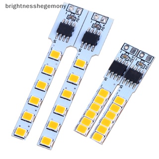 Bgth บอร์ดไดโอดไฟแฟลช Led PCB อุปกรณ์เสริม สําหรับตกแต่ง DIY 2 ชิ้น