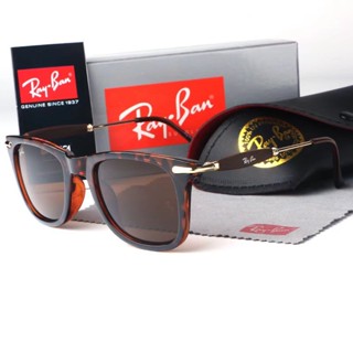 Ray Ban2148 แว่นตากันแดด เลนส์โพลาไรซ์ ทรงตาแมว หลากสีสัน แฟชั่น 2022