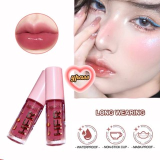 CYREAL CYREAL Dragon Ranee Mirror Matte Velvet Liquid Lip Gloss Lip Tint Plumping Clear Volume Tint Matte Liquid ลิปสติกไม่ซีดจางสูตรสร้างฟิล์มที่ไม่ซ้ำกัน