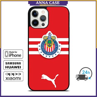 เคสโทรศัพท์มือถือ ลาย Chivas De Guadalajara สําหรับ iPhone 14 Pro Max 13 Pro Max Samsung Galaxy Note10+ S21Ultra