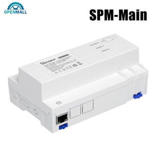 Openmall SONOFF SPM-Main เครื่องวัดพลังงานไฟฟ้าอัจฉริยะ ซ้อนกันได้ 20A Gang รองรับการ์ด SD M2X1