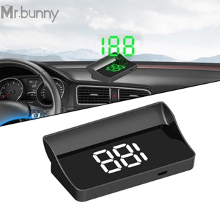 Hud เครื่องวัดระยะทางดิจิทัล GPS MPH สําหรับรถยนต์