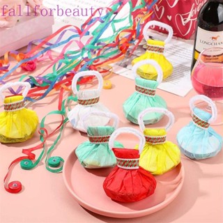 Fallforbeauty กระดาษขว้างปาดมือ หลากสี สําหรับเฉลิมฉลองเทศกาล