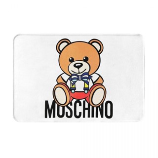 Moschino (16) พรมเช็ดเท้า ผ้าสักหลาด กันลื่น ดูดซับน้ํา แห้งเร็ว สําหรับห้องน้ํา 16x24 นิ้ว พร้อมส่ง