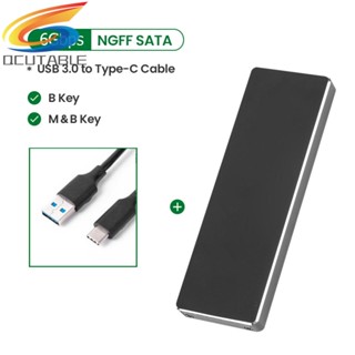 [Qcutable.th] กล่องภายนอก M.2 NGFF SATA SSD 6Gbps สําหรับ 2230 2242 2260 2280