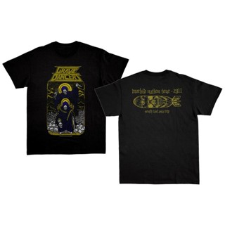 ดูดีนี่ เสื้อยืดแขนสั้น พิมพ์ลาย Grave DANCERS - MORBID NATION TOUR 2011 สําหรับผู้ชาย