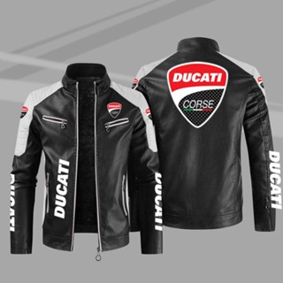 DUCATI LOGO jacket windbreaker 1199 1299 899 V2 Monster696 821 797 659 Panigale V4 XDiavel S Diavel1260 StreetFighter 848 1098 Scrambler800 motorcycle riding leather long-sleeved thin section rainproof jacket