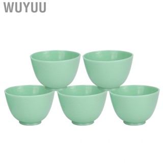 Wuyuu 10 Pieces Silicone Bowl Facial  Mixing DIY Face For Home Use