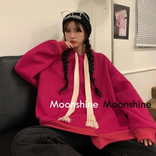 Moon  เสื้อกันหนาว เสื้อคลุม ย้อนยุคในอเมริกา oversize 2023 NEW ทันสมัย สวยงาม พิเศษ High quality A28J0BH 36Z230909