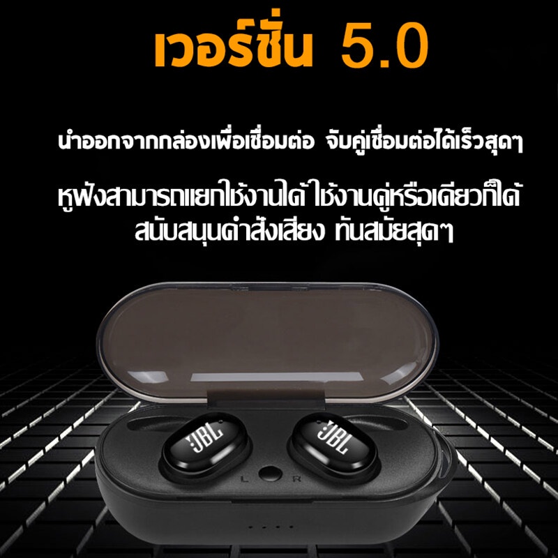 หูฟังแบบสอดหู หูฟังออกกำลังกาย TWS-4บลูทูธไร้สายพร้อมไมโครโฟน Mini Wireless Earbuds Earphones Bluetooth 5.0 Headsets