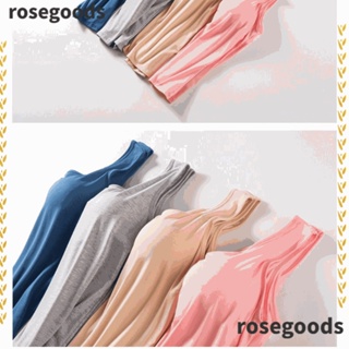 Rosegoods1 เสื้อครอปท็อป เสื้อกล้าม ระบายอากาศ