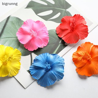 Bigrunng ดอกชบาประดิษฐ์ DIY สําหรับตกแต่งปาร์ตี้ 10 ชิ้น SG