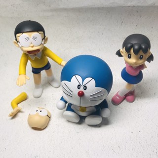 พร้อมส่ง ของแท้ Bandai ฟิกเกอร์ รูปการ์ตูนโดราเอมอน Nobita Doraemon Shizuka Figuarts ZERO